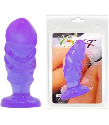 BAILE - PLUG ANAL UNISEX CON VENTOSA LILA