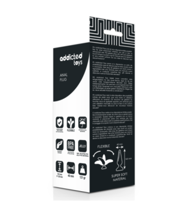 ADDICTED TOYS - ANAL PLUG 14.5 CM NEGRO