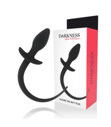 DARKNESS - PLUG ANAL 28 CM SILICONA NEGRO