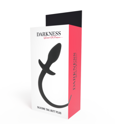 DARKNESS - PLUG ANAL 28 CM SILICONA NEGRO