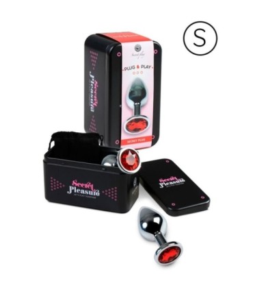 SECRETPLAY - ANAL PLUG ROJO S