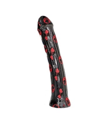 ALL BLACK - PLUG DILDO 31 CM