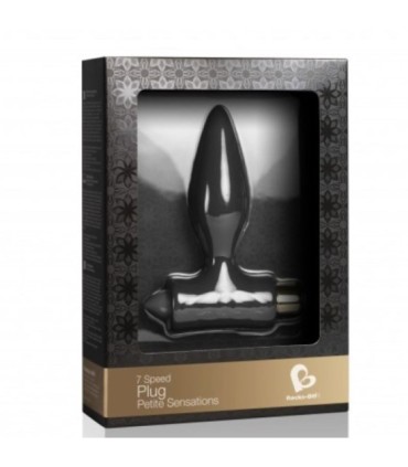 ROCKS-OFF - PLUG ANAL PARA PRINCIPIANTES PETITE SENSATIONS - NEGRO