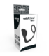 ADDICTED TOYS - PLUG ANAL CON ANILLO PENE NEGRO