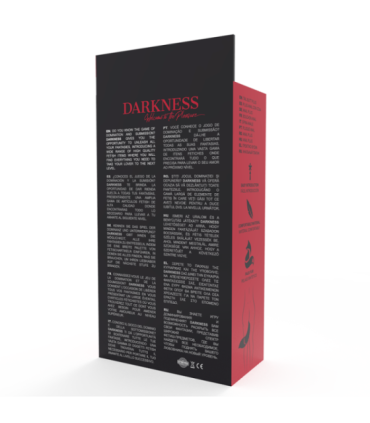 DARKNESS - PLUG ANAL SILICONA CON COLA BLANCA