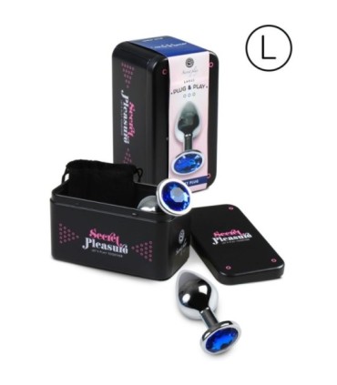 SECRETPLAY - PLUG ANAL AZUL L