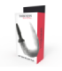 DARKNESS - PLUG ANAL SILICONA CON COLA GRIS