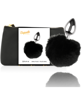 COQUETTE CHIC DESIRE - PLUG ANAL DE METAL TALLA L 2.8 x 4.1 CM