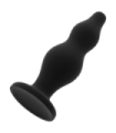 OHMAMA - PLUG ANAL DE SILICONA NIVELADO 12 CM