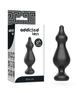 ADDICTED TOYS - ANAL SEXUAL PLUG 13.6 CM NEGRO