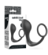 ADDICTED TOYS - PLUG ANAL CON ANILLO SILICONA NEGRO