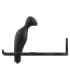 ADDICTED TOYS - PLUG ANAL CON ANILLO SILICONA NEGRO 12 CM