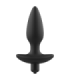 ADDICTED TOYS - MASAJEADOR PLUG ANAL CON VIBRACIÓN NEGRO