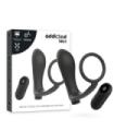 ADDICTED TOYS - ANILLA PENE CON PLUG ANAL CONTROL REMOTO NEGRO RECARGABLE