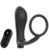 ADDICTED TOYS - ANILLA PENE CON PLUG ANAL CONTROL REMOTO NEGRO RECARGABLE