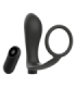ADDICTED TOYS - ANILLA PENE CON PLUG ANAL CONTROL REMOTO NEGRO RECARGABLE