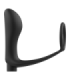 ADDICTED TOYS - ANILLA PENE CON PLUG ANAL CONTROL REMOTO NEGRO RECARGABLE
