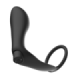 ADDICTED TOYS - ANILLA PENE CON PLUG ANAL CONTROL REMOTO NEGRO RECARGABLE