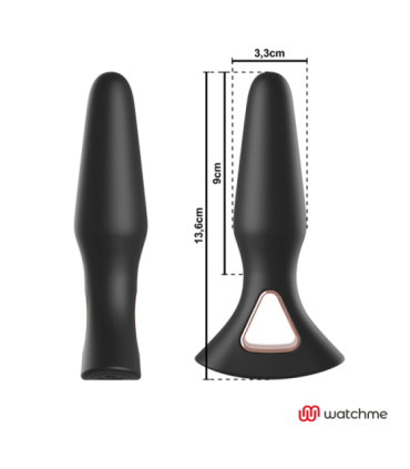 ANBIGUO - WATCHME CONTROL REMOTO VIBRADOR PLUG ANAL ALEXANDRU