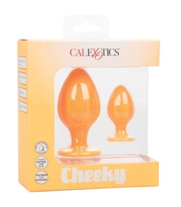 CALEXOTICS - CHEEKY PLUGS ANALES NARANJA