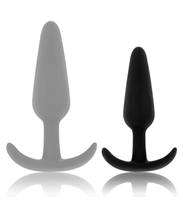 OHMAMA - PLUG ANAL SILICONA CON ASA PEQUEÑO