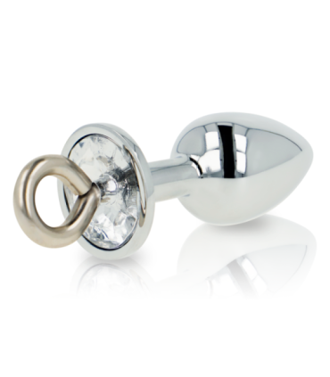 OHMAMA FETISH - PLUG ANAL METÁLICO CON ANILLA