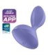 SATISFYER - SWEET SEAL PLUG VIBRADOR APP VIOLETA