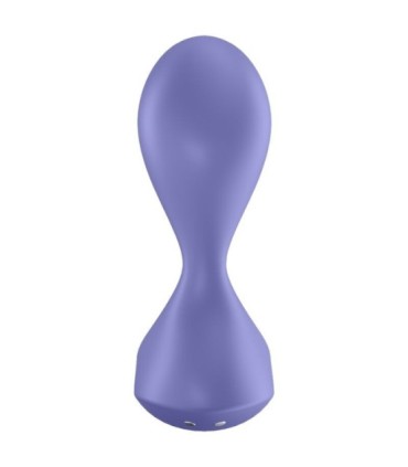 SATISFYER - SWEET SEAL PLUG VIBRADOR APP VIOLETA