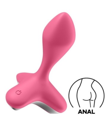 SATISFYER - GAME CHANGER PLUG VIBRADOR ROSA