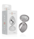 INTENSE - PLUG ANAL METAL ALUMINIO CON CRISTAL PLATA TALLA S