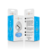 INTENSE - PLUG ANAL METAL ALUMINIO CON CRISTAL AZUL TALLA S