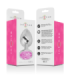 INTENSE - PLUG ANAL METAL ALUMINIO CON CRISTAL ROSA TALLA L
