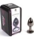 SECRETPLAY - GUNMETAL BUTT PLUG TALLA S 7 CM