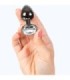 SECRETPLAY - GUNMETAL BUTT PLUG TALLA S 7 CM