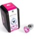 SECRETPLAY - METAL BUTT PLUG CORAZÓN FUCSIA TALLA S 7 CM