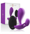 INTENSE - SHELLY DUO ANAL-PERINEO , VAGINAL-CLITORIS REMOTO MORADO