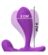 INTENSE - SHELLY DUO ANAL-PERINEO , VAGINAL-CLITORIS REMOTO MORADO
