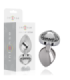 INTENSE - PLUG ANAL METAL ALUMINIO CORAZÓN BLANCO TALLA M