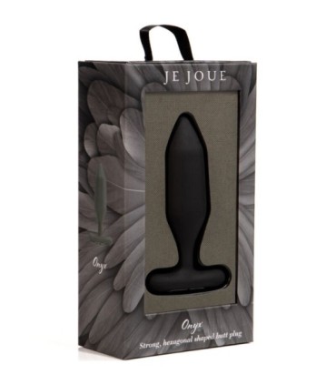 JE JOUE - ONYX PLUG ANAL VIBRADOR NEGRO