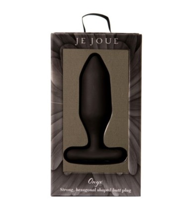 JE JOUE - ONYX PLUG ANAL VIBRADOR NEGRO