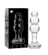 NEBULA SERIES BY IBIZA - MODELO 1 PLUG CRISTAL TRANSPARENTE 10.5 CM -O- 3 CM