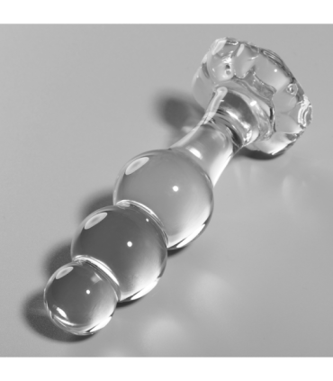 NEBULA SERIES BY IBIZA - MODELO 1 PLUG CRISTAL TRANSPARENTE 10.5 CM -O- 3 CM