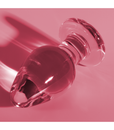 NEBULA SERIES BY IBIZA - MODELO 3 PLUG CRISTAL ROSA 11 CM -O- 5 CM