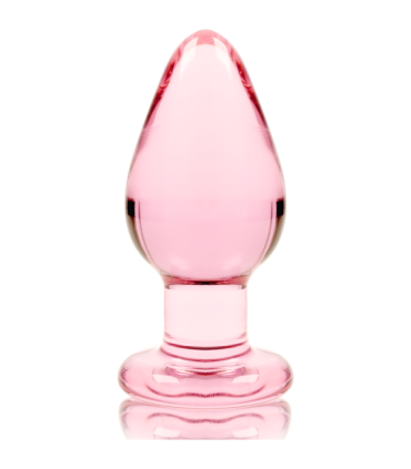 NEBULA SERIES BY IBIZA - MODELO 3 PLUG CRISTAL ROSA 11 CM -O- 5 CM