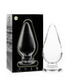 NEBULA SERIES BY IBIZA - MODELO 4 PLUG CRISTAL ROSA 11 CM -O- 5 CM
