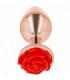 KINK - PLUG ANAL ORO ROSADO ROSA ROJA L