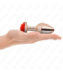 KINK - PLUG ANAL ORO ROSADO ROSA ROJA L