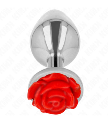 KINK - PLUG ANAL ROSA ROJA TALLA L
