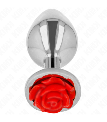 KINK - PLUG ANAL ROSA ROJA TALLA S