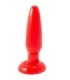 BAILE - PLUG ANAL PEQUEÑO ROJO 15 CM